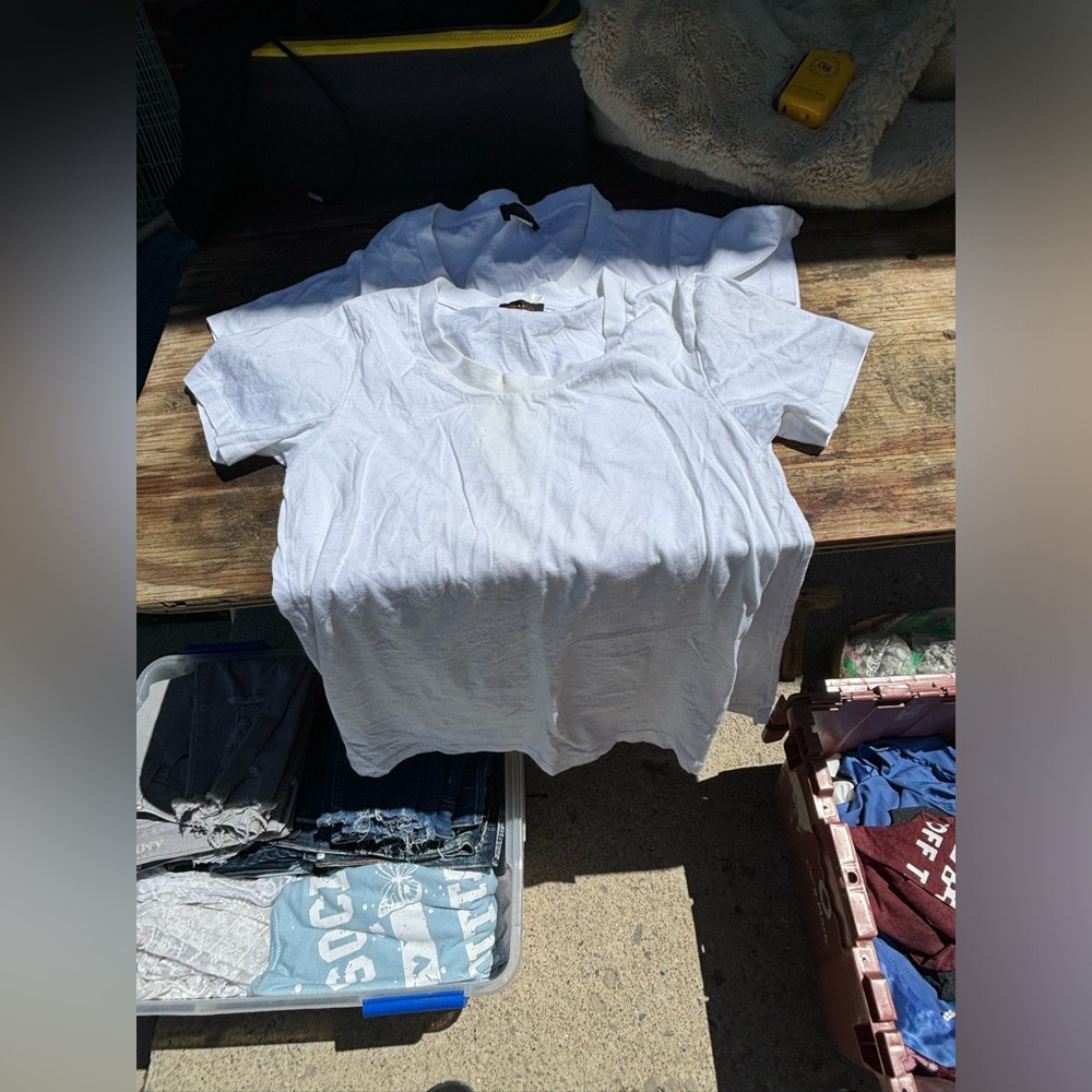 Coach white tees 2 for price of one